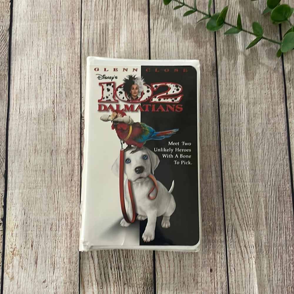 102 Dalmatians Walt Disney Home Video VHS 21639